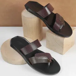 Metro Men's Tan Casual Sandals-picture-29