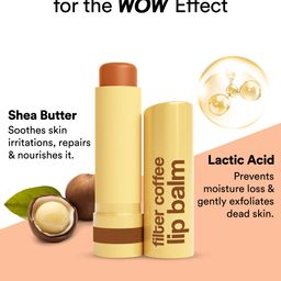 WOW SKIN SCIENCE Set of 3 Filter Coffee Lip Balm with Shea Butter & Lactic Acid - Brown image 5