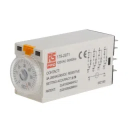 RS PRO Single Function Timer Relay Plug In Mount 110 V AC 4PDT Model No. 1792971-79
