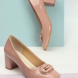 Iconics Women's Peach Casual Pumps-image-12