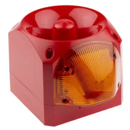 Klaxon Nexus Series Amber Sounder Beacon, 110 V AC, 230 V AC, Wall Mount, 105dB at 1 Metre, PNC-0007-picture-8
