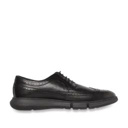 Geox Men's U Adacter F Black Leather Casual Sneakers-image-52