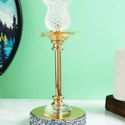 Tayhaa Gold Others Abstract Candle Holder-image-81