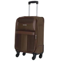 Nasher Miles Toledo Expander Soft-Sided Polyester Cabin  Brown 20 inch |55cm Trolley Bag-picture-10