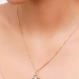 Mia By Tanishq Lucky Charms 14k Yellow Gold Serendipitous Bee Diamond Pendant-image-5