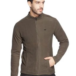 Wildcraft Dark Olive Regular Fit Jacket-image-78