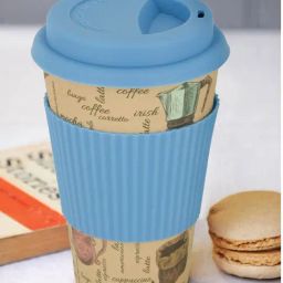 Freelance Light Blue Bamboo Set of 1 Mugs-3