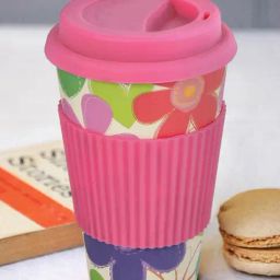 Freelance Pink Bamboo Set of 1 Mugs-20