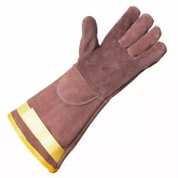 Liscombe Brown Leather Safety Work Gloves, L5-316-V-image-35