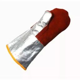Liscombe Red Leather Heat Resistant Work Gloves Size 9 Aluminised Brontoguard Leather Coating, L14-114-image-72