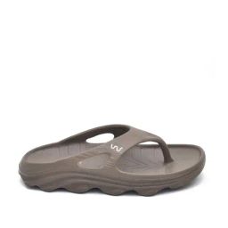 Doubleu Women's Riva Brown Flip Flops-image-86