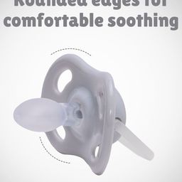 Adore Airo! The Symmetrical Pacifier that Glows in Dark with Storage Case- Grey image 4