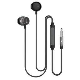 ULTRAPROLINK MoBass+ UM1129 Noise Isolation Hands Free Metal Earphones with Mic (Black)-11