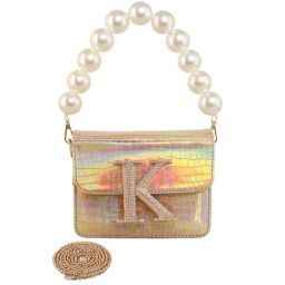 Esbeda Golden Textured Small Sling Handbag-image-67