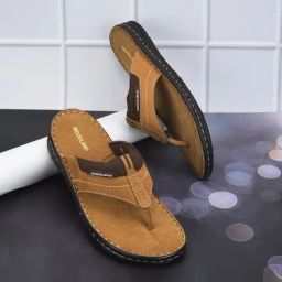 Woodland Men's Camel Thong Sandals-image-54