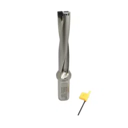 A.D INTERNATIONAL Indexable Insert U Drill Through Coolant 30.5 mm x 3D x 32 mm Weldon Shank with Free 10 Pcs Carbide Inserts, 9R-7FX4-C50U image 2
