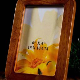 Gibox Brown Wood Photo Frame-44