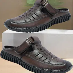 Zixer Men Black Sandals-picture-49