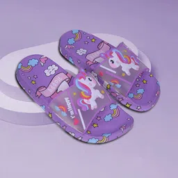 NEW STEPS Girls Printed Sliders-image-22