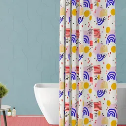 ArtzFolio Single Piece Waterproof Polyester Shower Curtain-picture-51