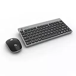 Portronics Key 2 Combo 1500 Dpi Wireless Grey Keyboard & Mouse-57