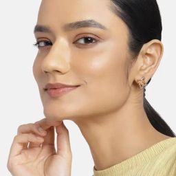Estele Gold-Plated Heart-Shaped Combo Earrings for Girls/Women - Pack of 2-15