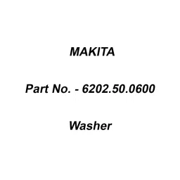 Makita Washer for RBC411 (Replaced by 267429-5), Part No 6202.50.0600-picture-26