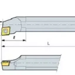 korloy KOERLOY Screw-on-System Internal Holder A16M-SCLPR-09 image 2