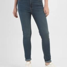 Levi's 511 Blue Slim Fit Mid Rise Jeans-image-90