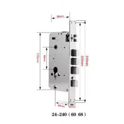 Denler Wi-Fi Chrome Smart Door Lock With Finger Print & Pin Code Access DL02C image 4