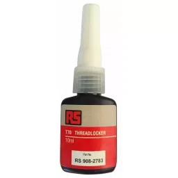 RS PRO T70 Green Threadlocking Adhesive, 10 ml, 12 h Cure Time, 9082783-4