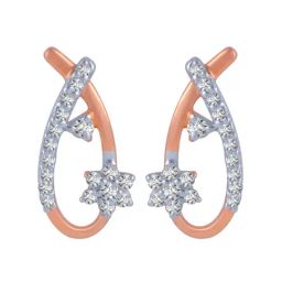 P.C. Chandra Jewellers 18 kt Gold & Diamond Earrings-picture-40