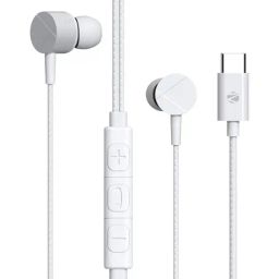 Zebronics Zeb-Buds C2 in Ear Type C Wired Earphones with Mic, Braided 1.2 Metre Cable (White)-45
