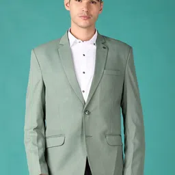 V-MartNotched Lapel Single Breasted Blazer-image-32
