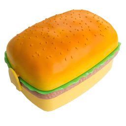 AKN TOYS Rectangle Burger Shape Lunch Box COLOR MAY VARY-10