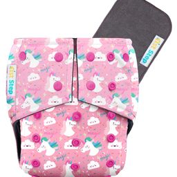1st Step Bamboo Charcoal Reusable, Adjustable Diaper With Bamboo Charcoal Liner-17