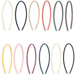 ANNA CREATIONS Women Pack Of 12 Matte Hairband-image-18