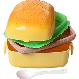 AKN TOYS Rectangle Burger Shape Lunch Box COLOR MAY VARY image 2
