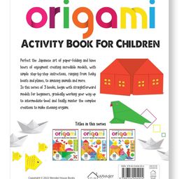 wonder house books Origami - Step-by-Step Introduction To The Art of Paper-Folding - Activity Book For Children - Level 1: Beginners Activity Book Pack of 1- English image 2