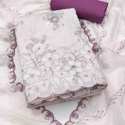 KALINI Printed Unstitched Dress Material-image-19