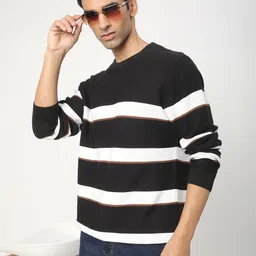 R&B Men Striped Pullover-picture-18