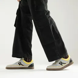 RARE RABBIT Men Vale Primary Grey Sneakers-image-12