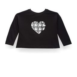 U.S. Polo Assn. Kids Girls Sequined Embellished Pure Cotton T-shirt-image-83