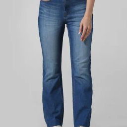 Only Blue Blended Regular Fit High Rise Jeans-image-29