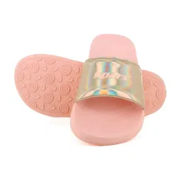 Sparx Women's Peach Slides image 4