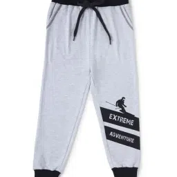 Cub McPaws Kids Grey Printed  Joggers-image-33