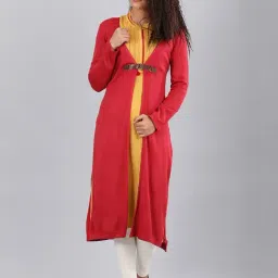 Aurelia Coral Regular Fit Shrug-12
