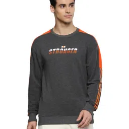 ALCIS Grey Round Neck Sweatshirt-image-79