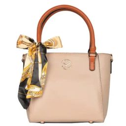 Sugarush Belkis Beige Solid Medium Tote Handbag-23