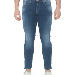 Spykar Blue Cotton Skinny Fit Jeans-picture-38